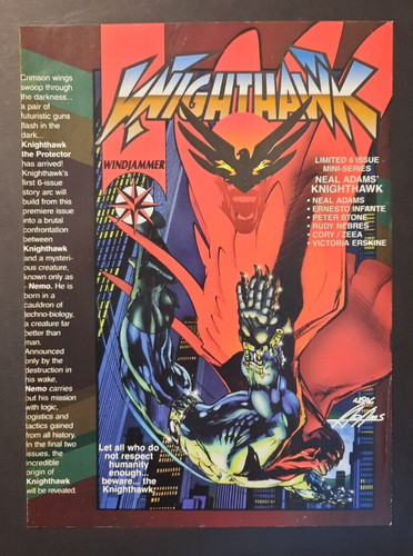 1995 knighthawk neal adams - 1995,